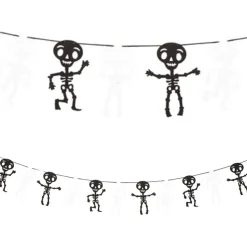 Filtguirlande - Skeletter, 300 cm