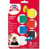 FIMO ler 42 gr. - Basisfarver, 6 stk