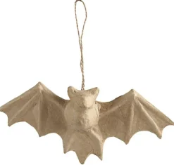 Flagermus i papmaché - H: 10 cm., 1 stk.