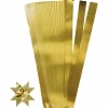 Flet selv julestjerner - Guld, 100 strimler