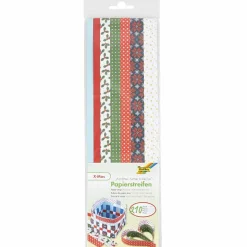 Flet selv julestjerner - Mix, 168 strimler