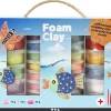 Foam Clay i gaveæske, 28 bøtter + værktøj