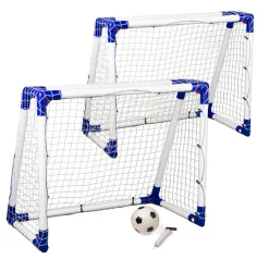 Fodboldmål Junior 2 stk. - 110 x 90 x 60 cm.
