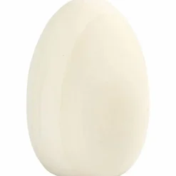 Æg af træ - H: 8 cm, 1 stk