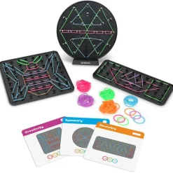 Geoboard - Lav former med elastikker