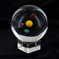 Glaskugle - Solsystemet, 8 cm
