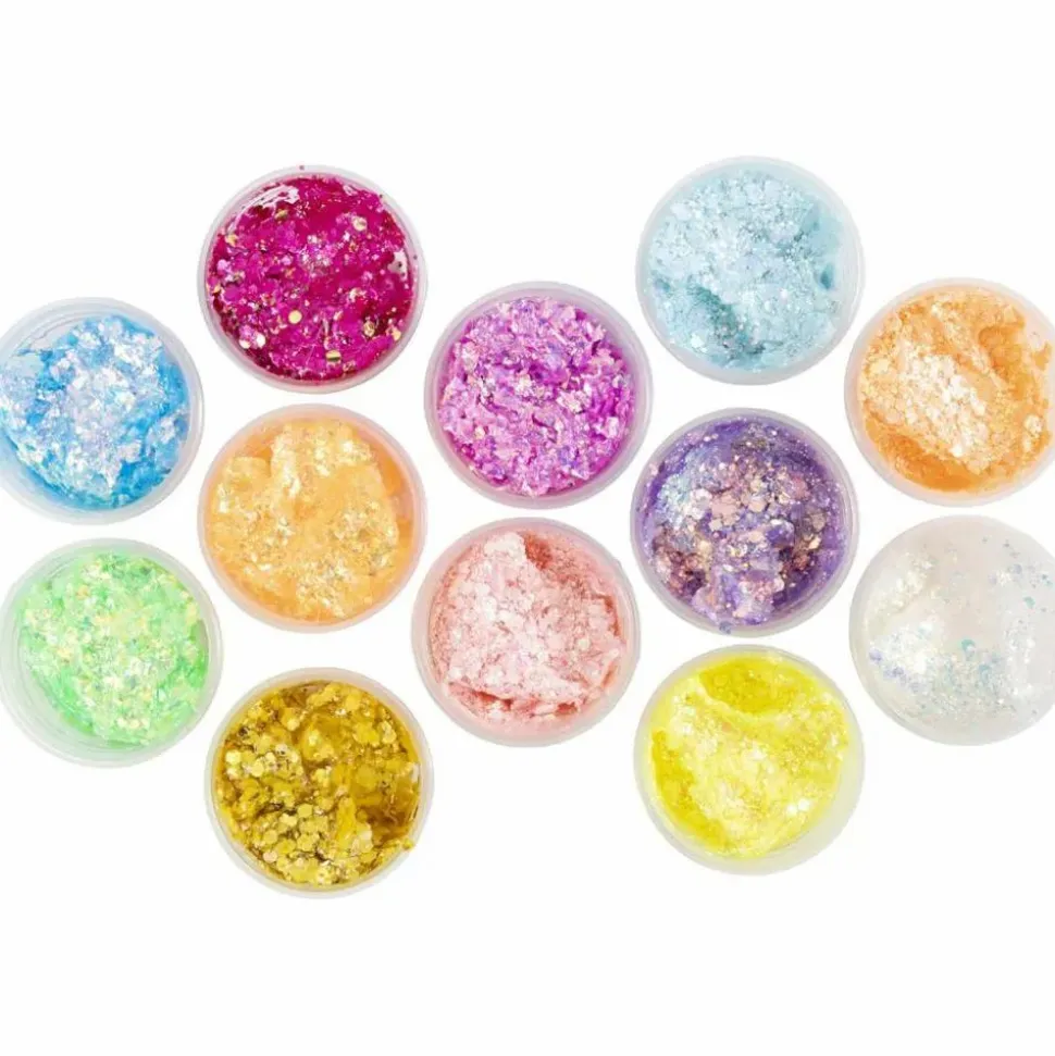 Glitter Clay 72 x 20 ml - Mix