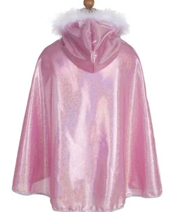 Glitterkappe med pelskant, str. 4-7 år