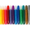 Glitterlim 10 ml. - Basisfarver, 12 stk