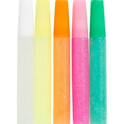 Glitterlim 10 ml. - Pastelfarver, 5 stk