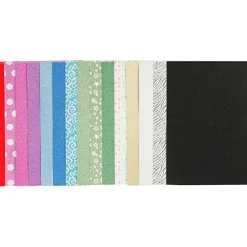 Glitterpapir A4, 30 ark