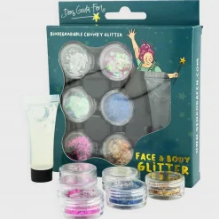 Glittersæt til ansigt og krop