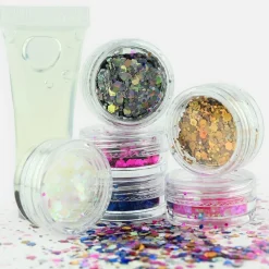 Glittersæt til ansigt og krop