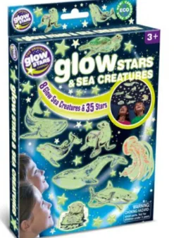 Glow - Havdyr + stjerner, 43 dele