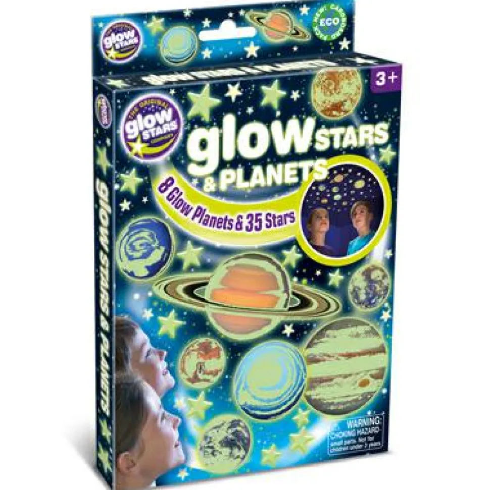 Glow - Planeter + stjerner, 43 dele