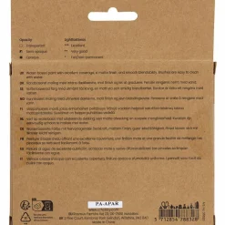 Gouache maling 20 ml. - Natur, 6 stk