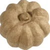 Græskar i papmaché - Ø16 cm.