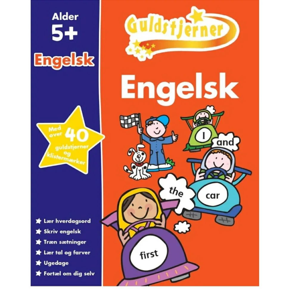 Guldstjerner - Engelsk