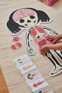 Gulvpuslespil m. 36 brikker - Pige
