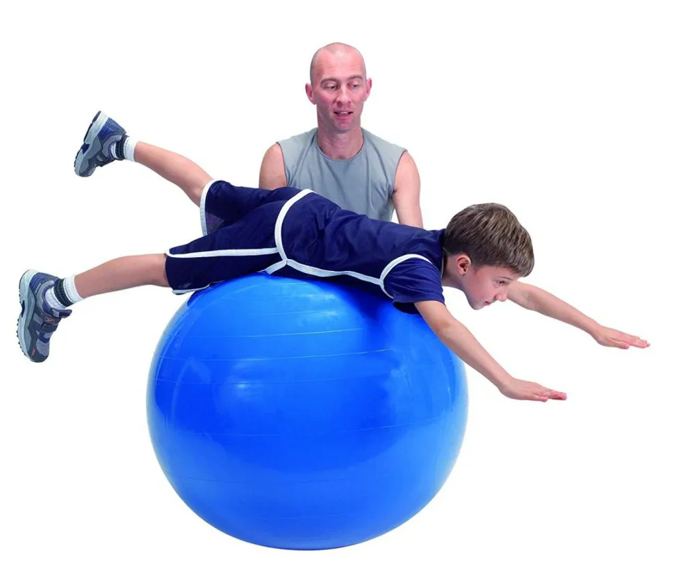 Gymnastikbold 95 cm blå