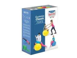 Gymnastikbold 75 cm gul