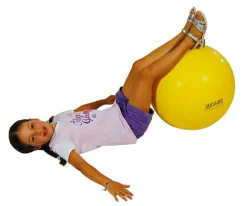 Gymnastikbold 45cm gul