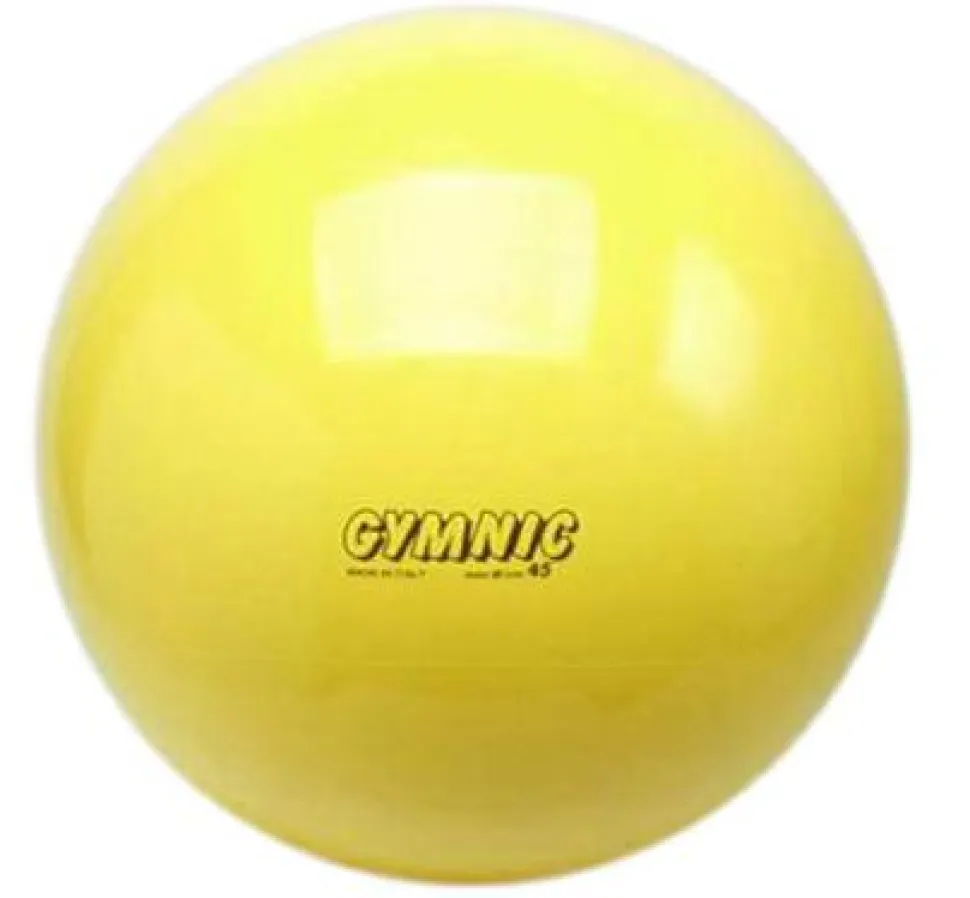 Gymnastikbold 45cm gul