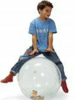 Gymnastikbold Rulle 55cm transparent