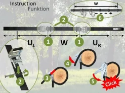 Gyngeophæng til træ - Line 1.000 cm