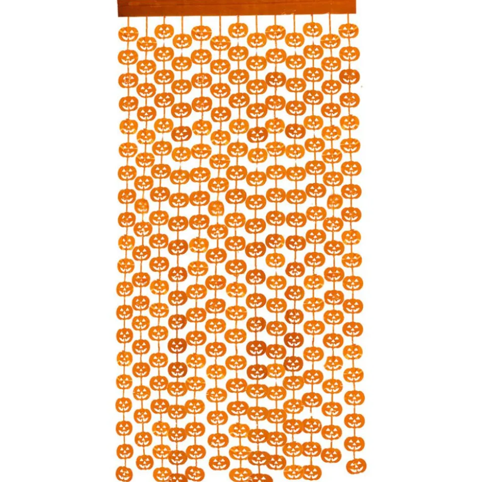 Halloween forhæng - Græskar, 100 x 200 cm