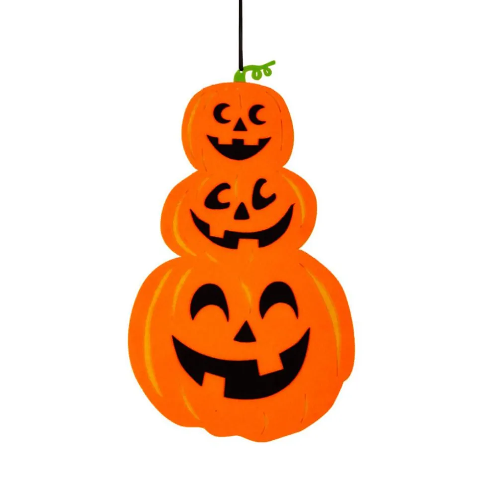 Halloween-ophæng - Græskartrio, 1 stk