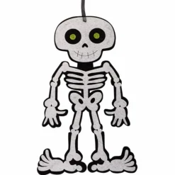 Halloween-ophæng - Skelet, 1 stk
