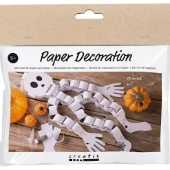 Halloween-pose - Papirskelet