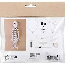 Halloween-pose - Papirskelet