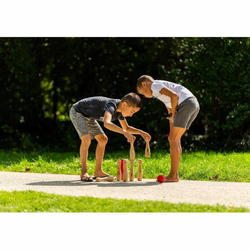 Havespil - Bowling (sort/rød)