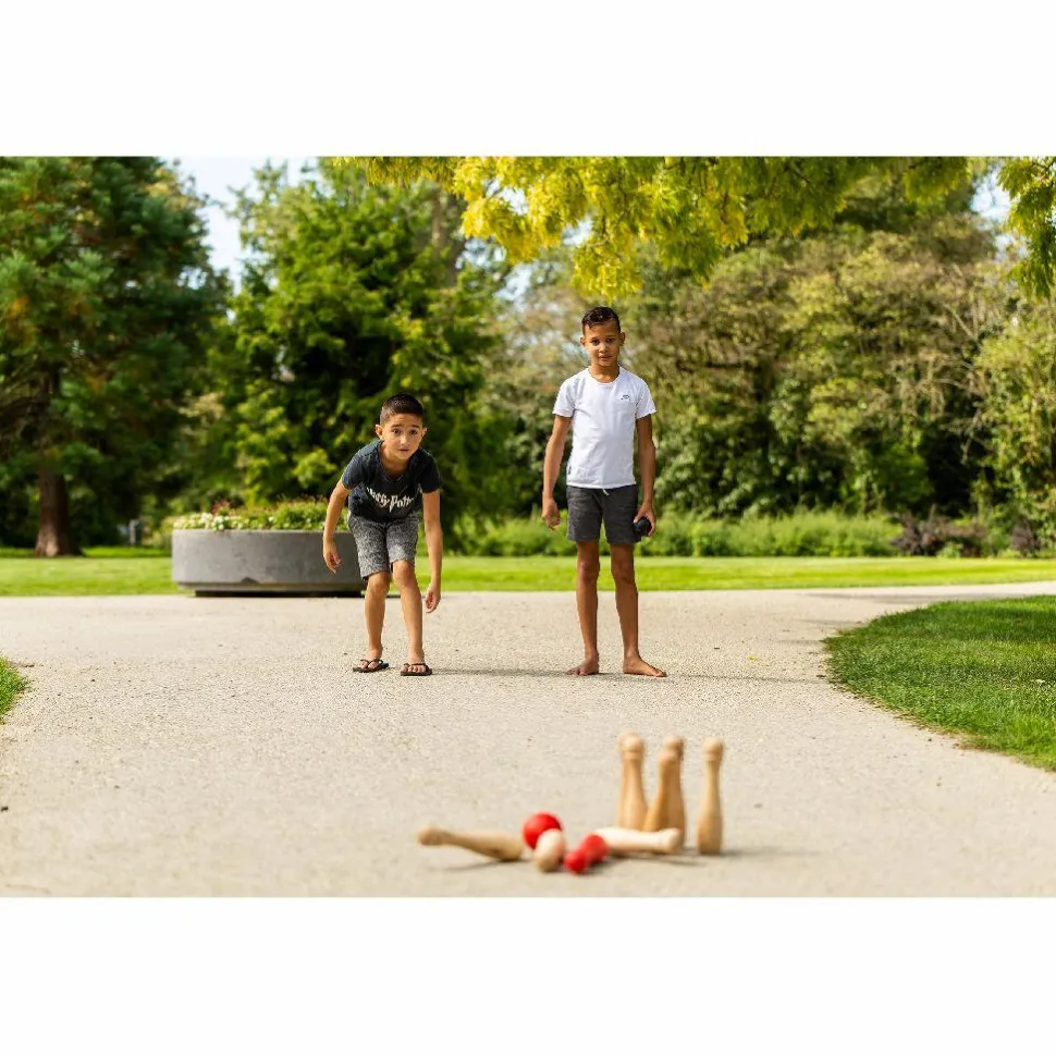 Havespil - Bowling (sort/rød)