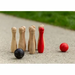Havespil - Bowling (sort/rød)
