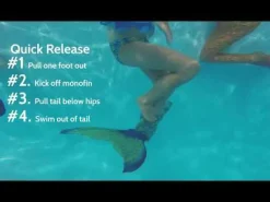Havfruehale - Hale + monofinne, SeaDragon