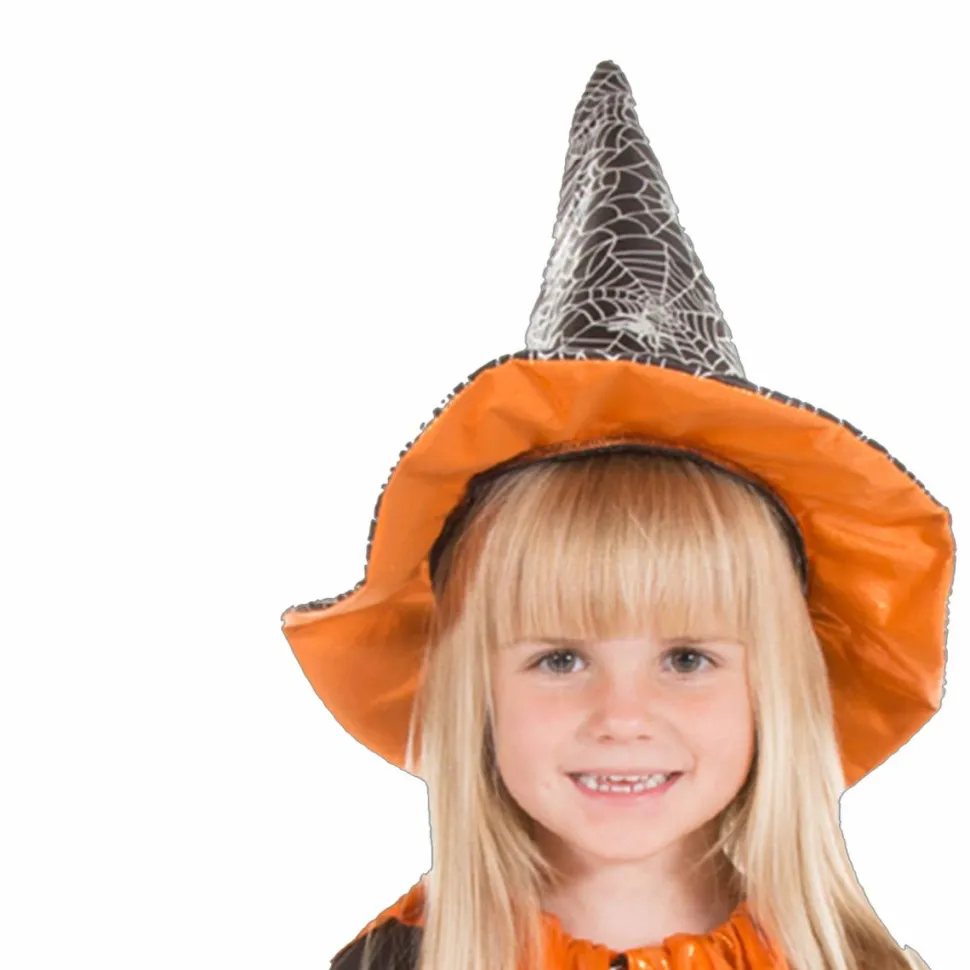 Heksekappe- og hat, str. 3-7 år