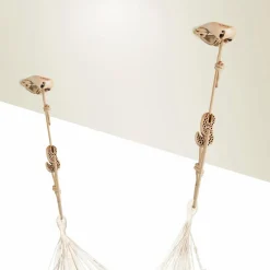 Hængekøje monteringssæt - Vægge/Lofter, Beige