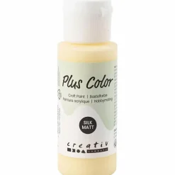 Hobbymaling 60 ml - Lys gul, 1 stk