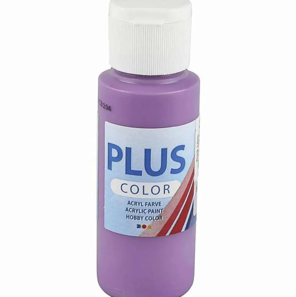 Hobbymaling 60 ml - Mørk lilla, 1 stk