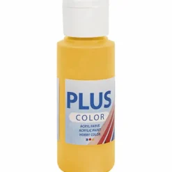 Hobbymaling 60 ml - Yellow sun, 1 stk