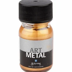 Hobbymaling metallic 30 ml - Guld, 1 stk