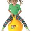 Hoppebold 45cm gul