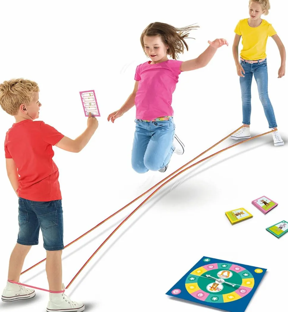 Hoppeelastik 3,5 meter - Inkl. aktivitetskort