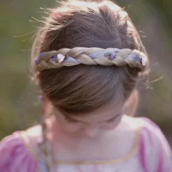 Hårbøjle med fletning - Blond