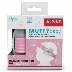Høreværn Muffy Baby 1-3 år - Pink