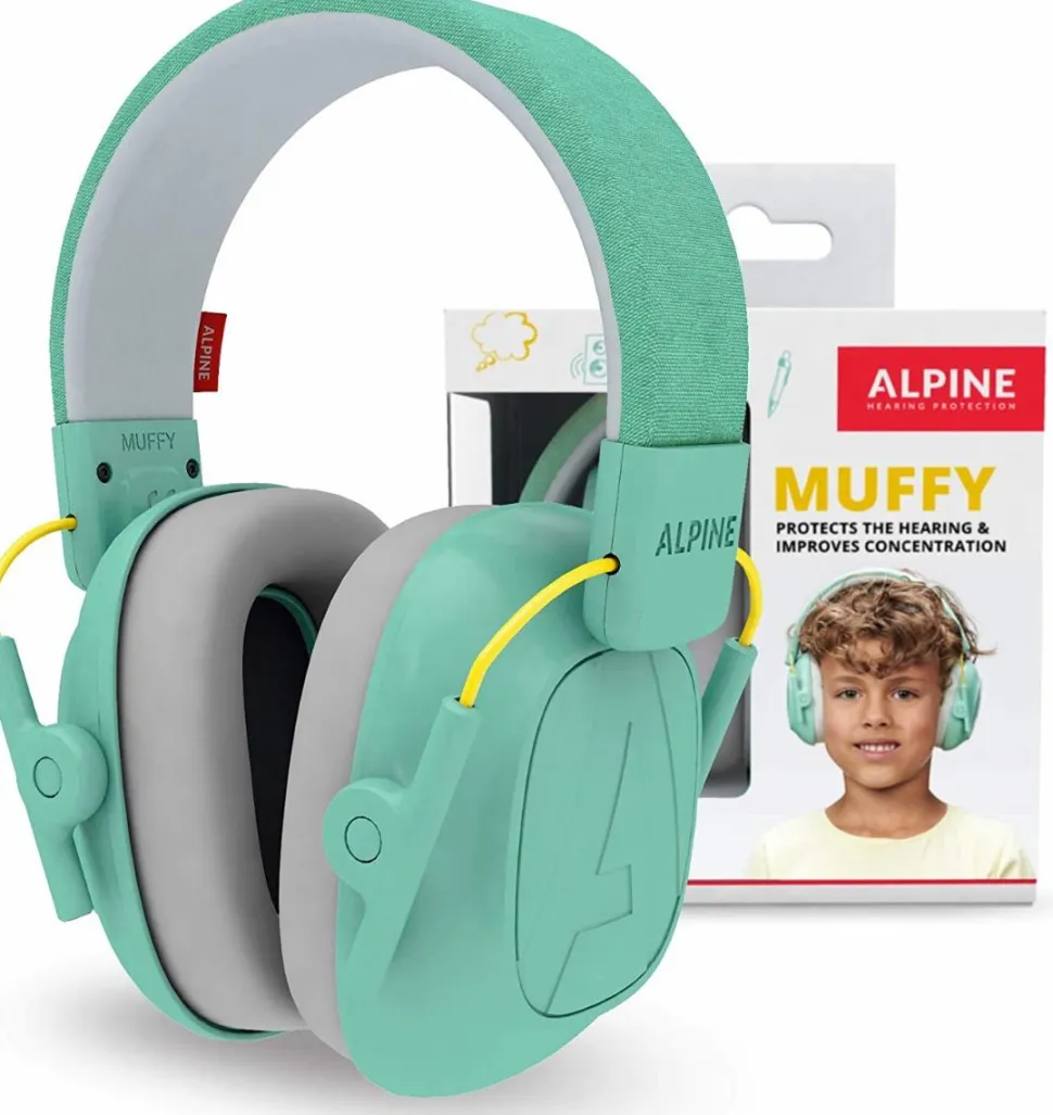 Høreværn Muffy Kids 5-12 år - Mint