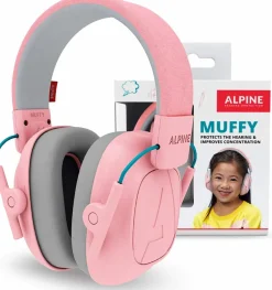 Høreværn Muffy Kids 5-12 år - Pink
